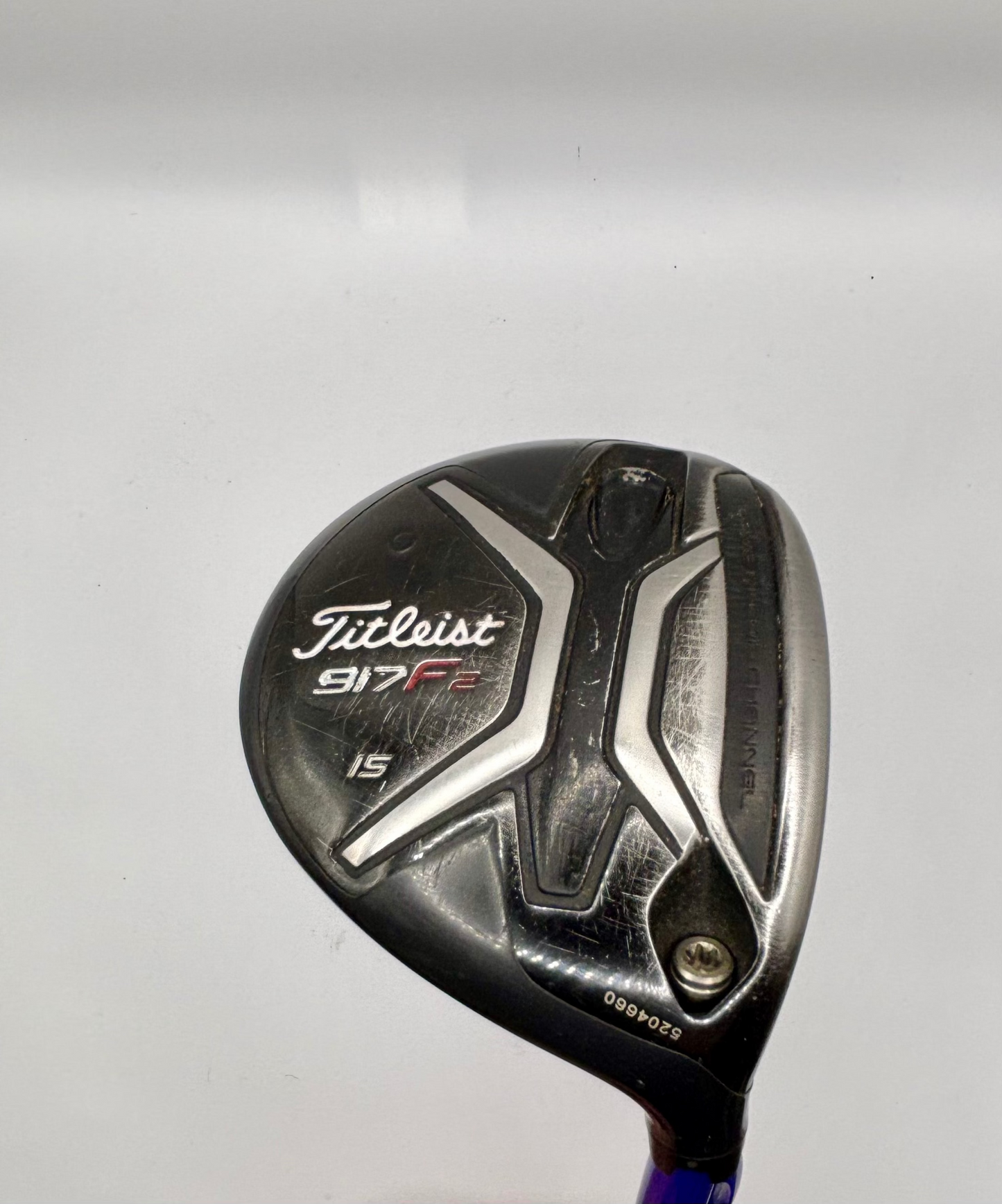 Titleist 917 F2 fairway wood 15° Endast klubbhuvud.
