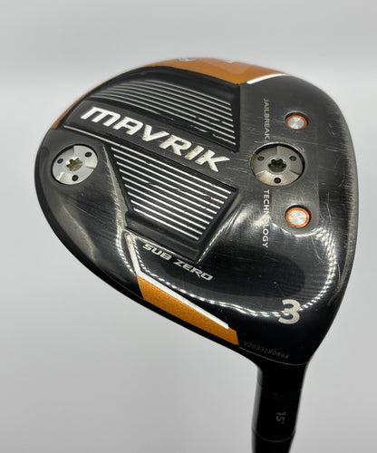 Callaway Mavrik Fairwaywood 3 15°