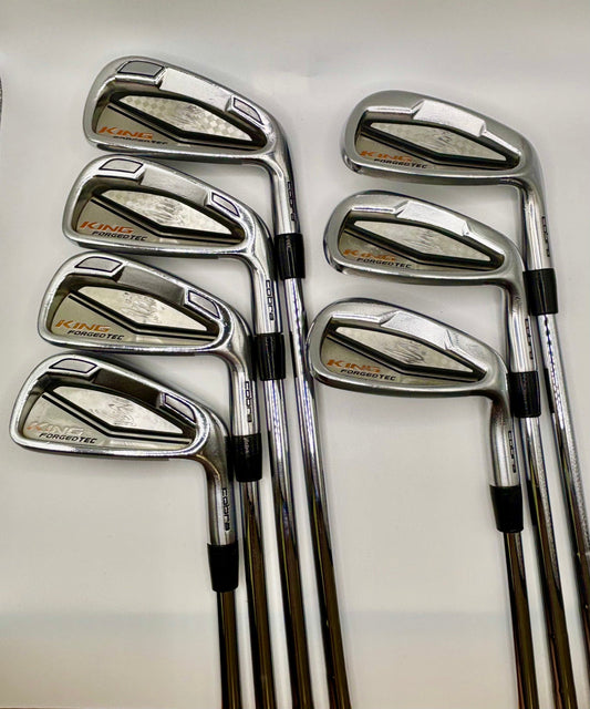 Cobra King Forged TEC (4-PW) med KBS Tour