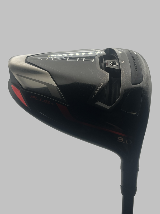 TaylorMade Stealth Plus Driver 9° med HZRDUS Smoke RDX