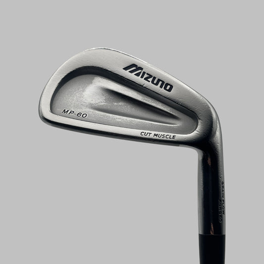 Begagnad Mizuno MP-60 järnklubba med CUT MUSCLE-märkning