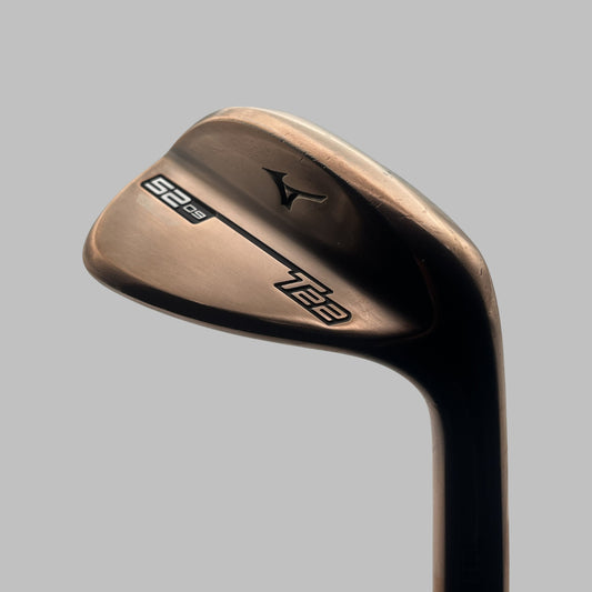 Begagnad golfkil Mizuno T22 S-Grind 52°, bronsfärgad klinga med svart skaft