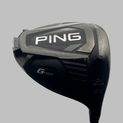 Begagnad PING G425 LST golfdriverhuvud, 10,5° med G425-logga